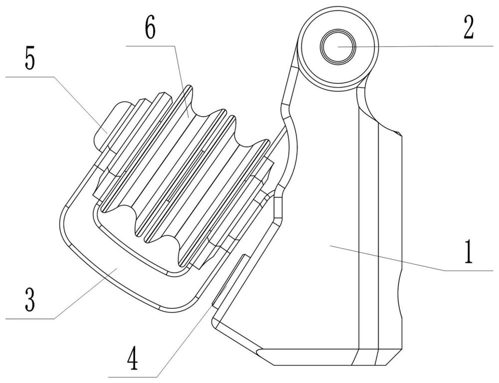 侧动式除应力分弦滑块的制作方法