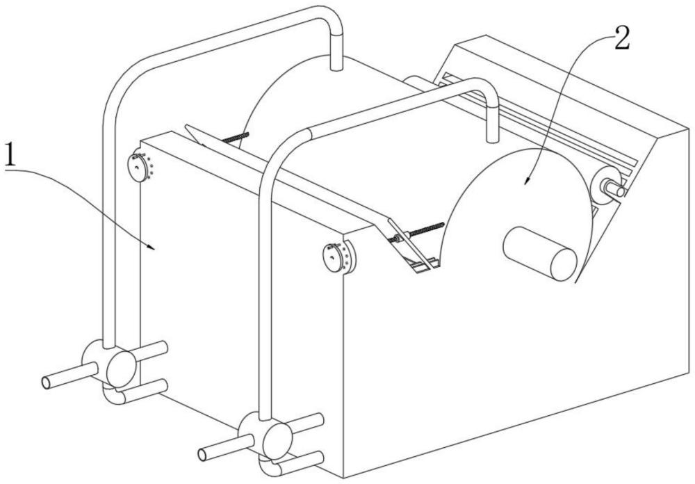 一种复银铜带材料加工设备的制作方法