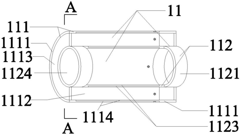一种可伸缩定向隔离缓冲炮筒及使用方法与流程