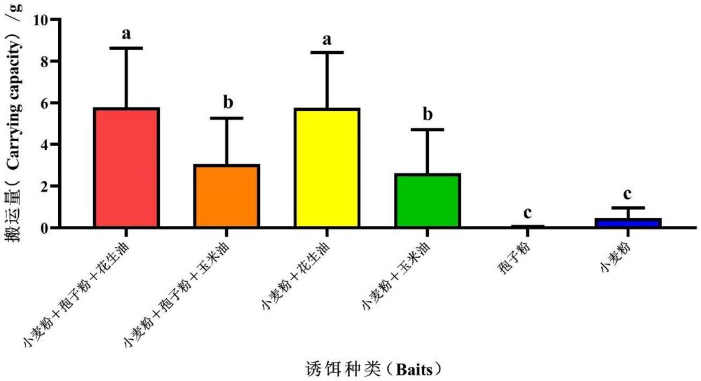 一种防治红火蚁的白僵菌饵剂组合物及其制备方法