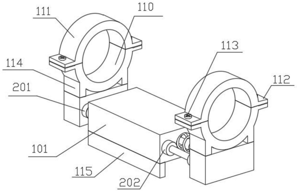 瞄准镜缓冲支架的制作方法