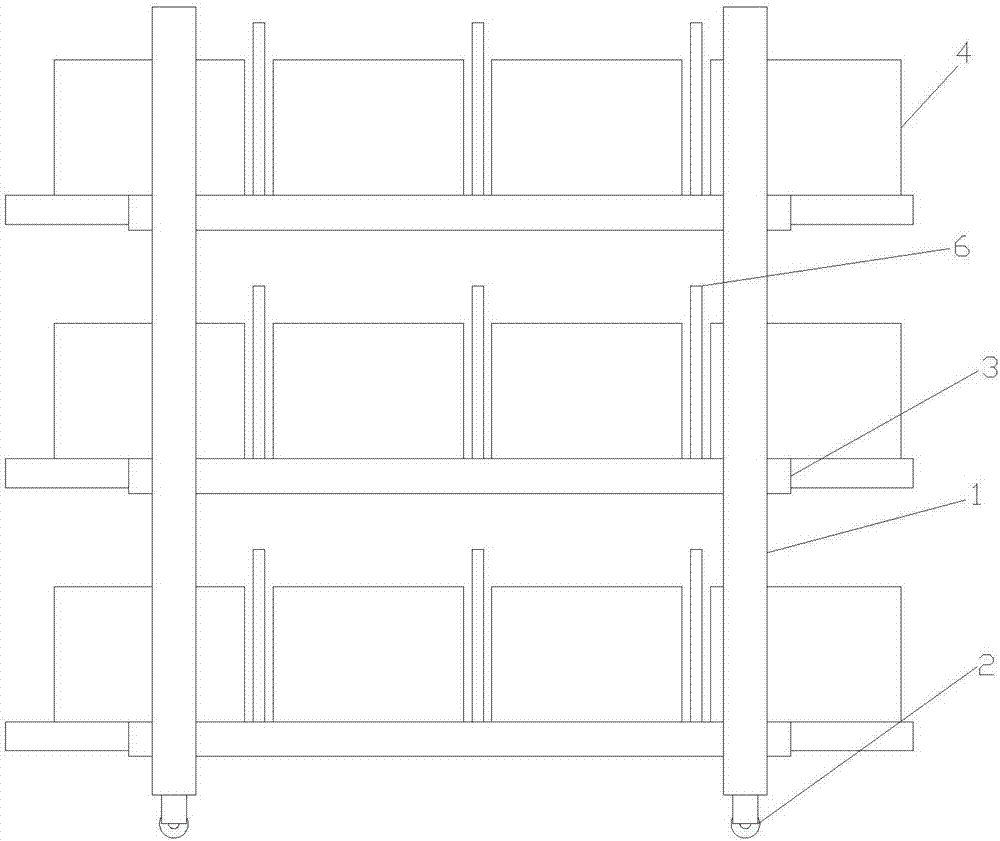 一种拉杆箱的临时放置装置的制造方法