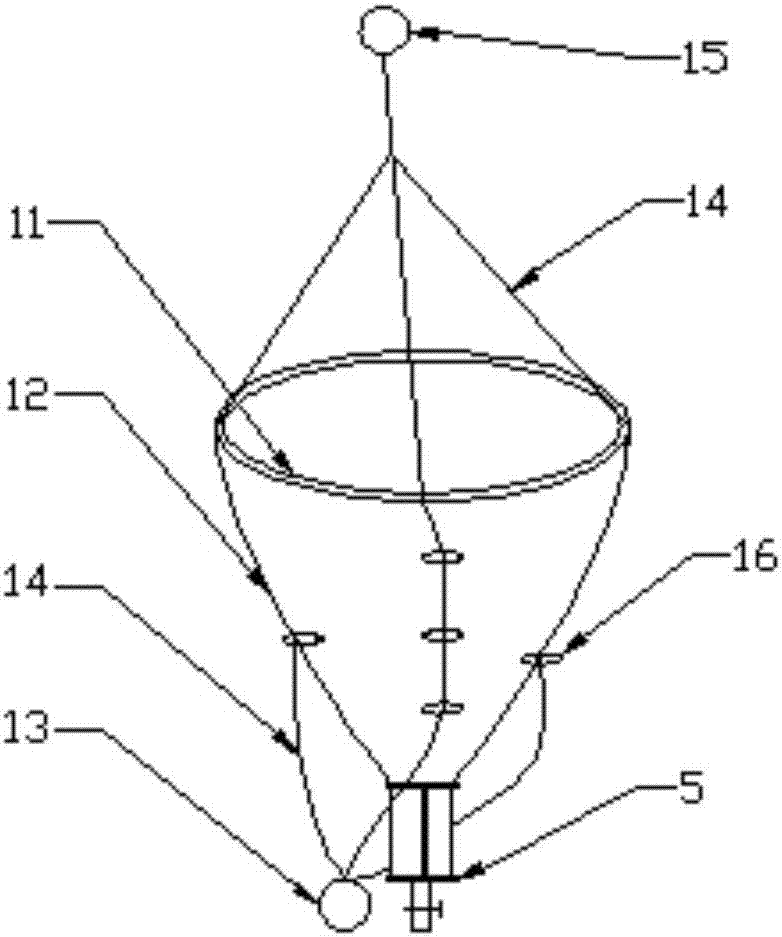 一种用于固定水层水平拖网采样的浮游生物网的制作方法与工艺