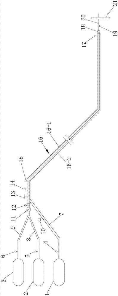 一种矿用液态二氧化碳输送装置及其泄漏监测方法与流程