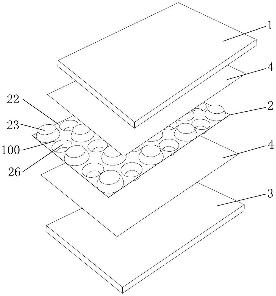 带芯铝层的复合板的制作方法
