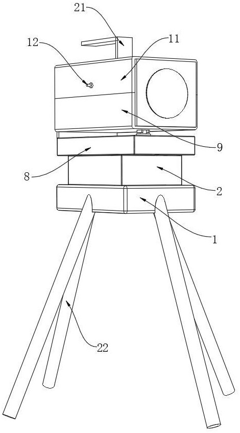 一种带侦测功能的无人机反制装置的制作方法