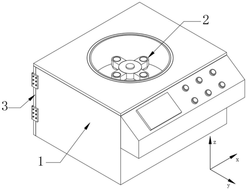 离心机电机组装结构的制作方法