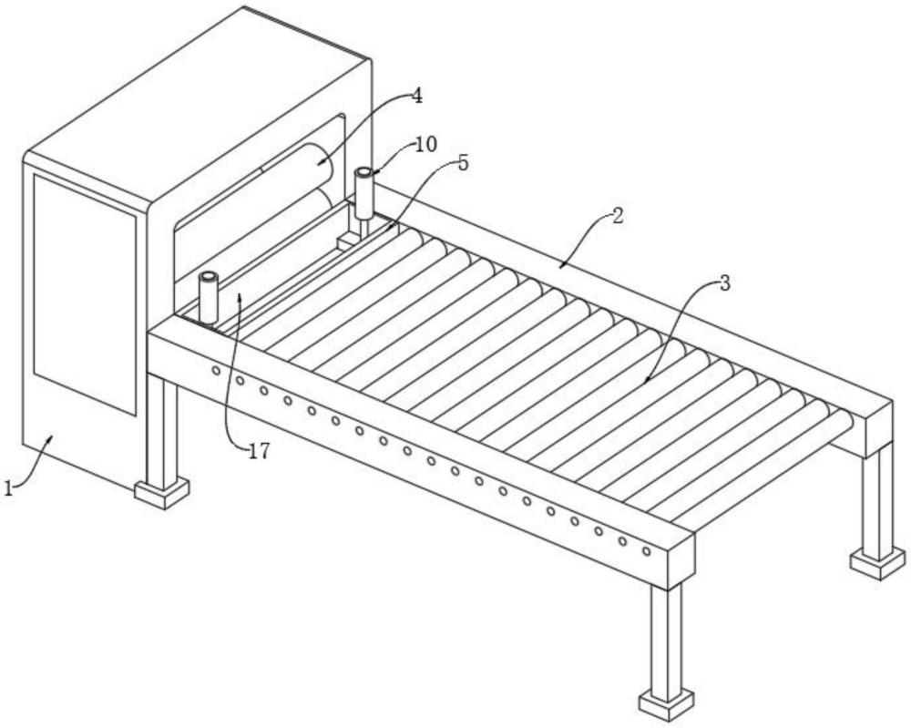 一种门板定位压合设备的制作方法