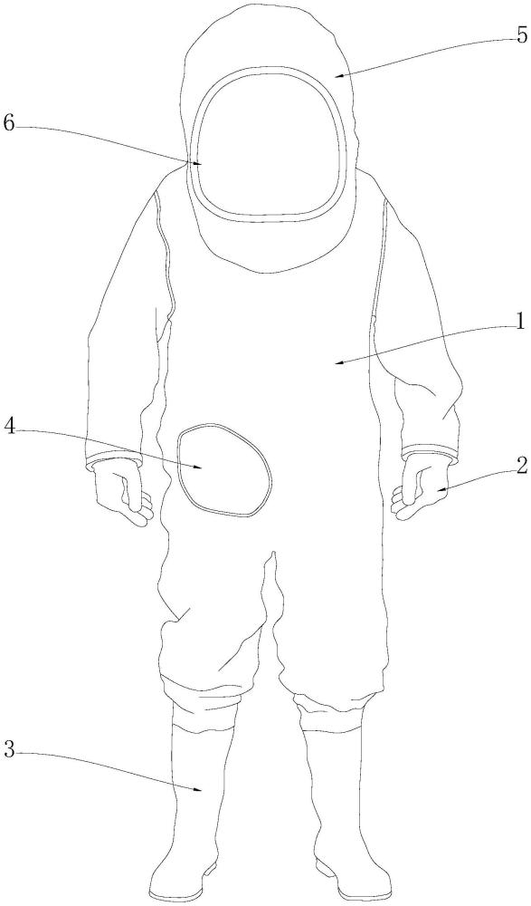 一种具备隔热与防化双重功能的防护服的制作方法
