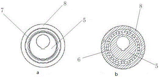 一种带齿纹的偏心轮装置的制造方法